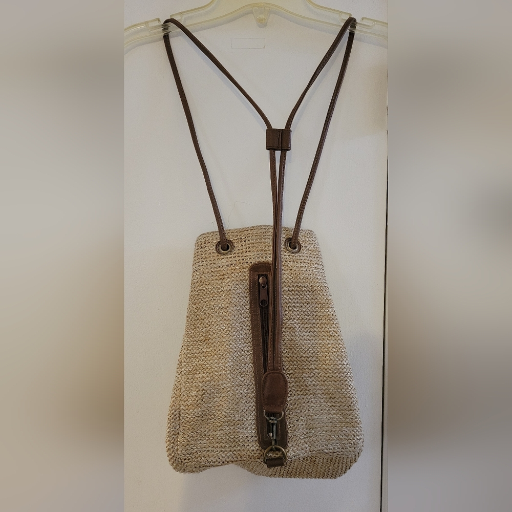 Strada Beige and Brown Women's Backpack - Picture 2 of 11